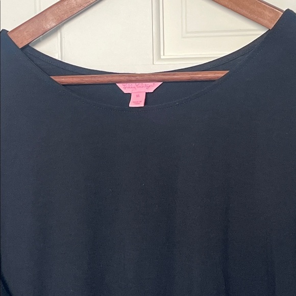 Lilly Pulitzer Ophelia Black Swing dress XL - Picture 2 of 6